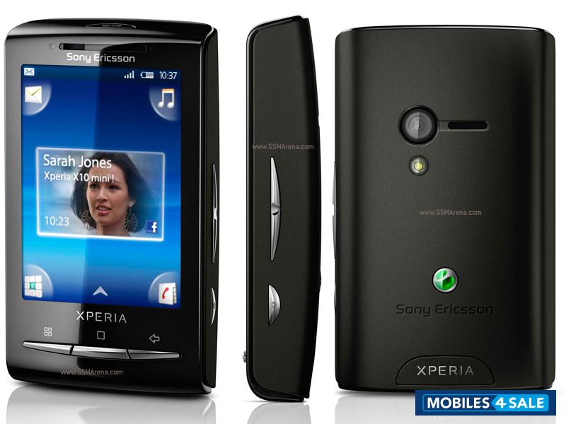 Black Sony Ericsson Xperia X10