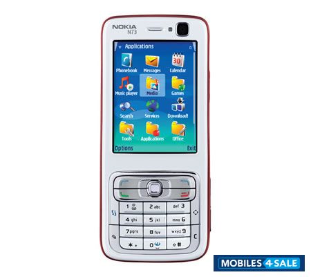 White Nokia N73 Music Edition