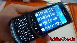 Black BlackBerry 9800 torch
