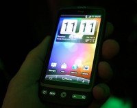 Black HTC Desire