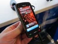 Black Nokia C-series C6-01