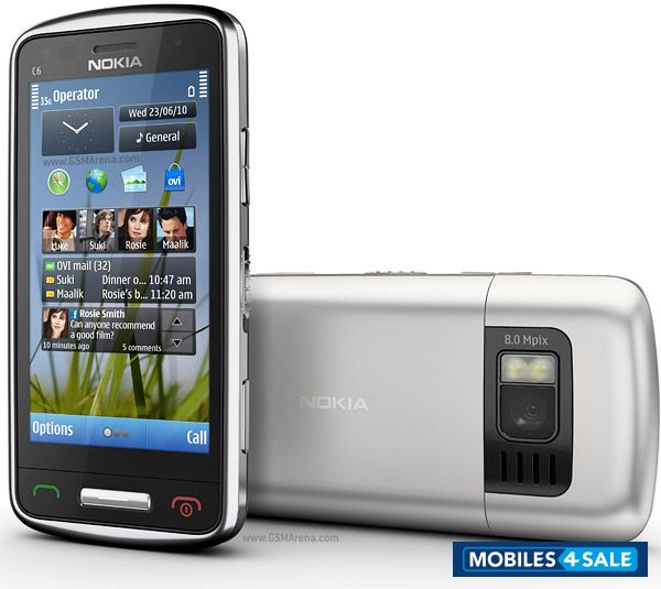 Black Nokia C-series C6-01