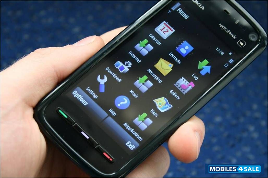 Black Nokia 5800