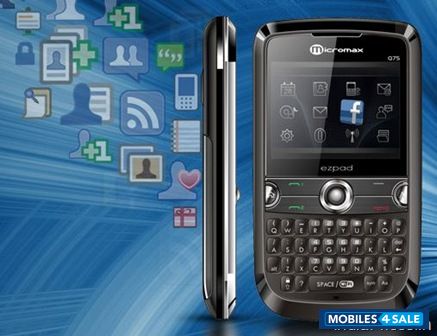 Black Micromax  q75