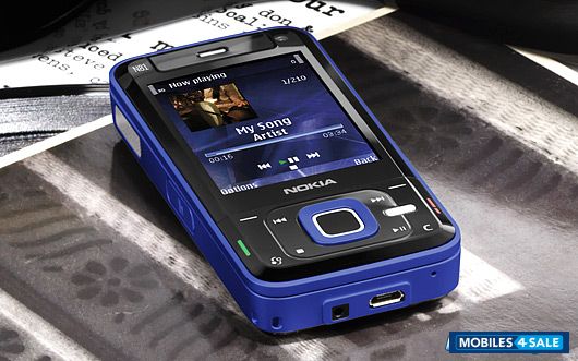 Blue Nokia N81