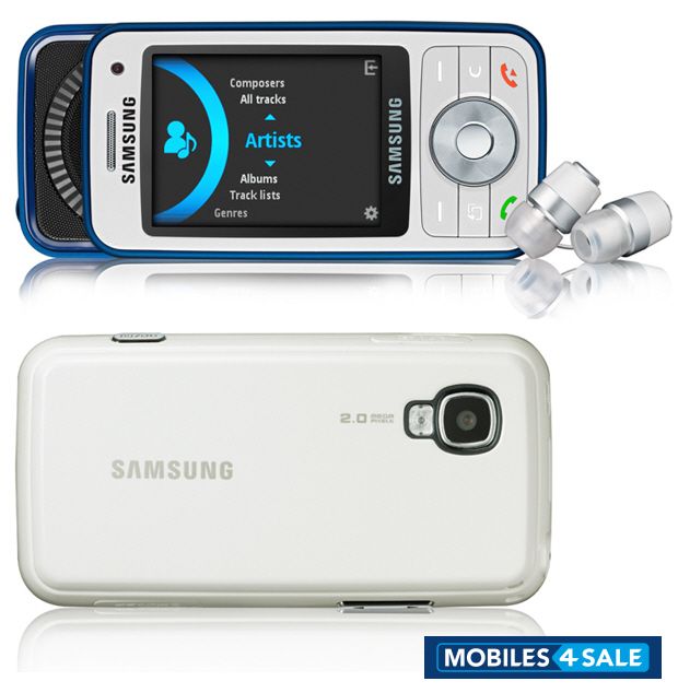 White And Blue Samsung I450