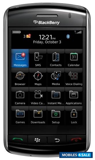 Black BlackBerry Storm Black BlackBerry Storm