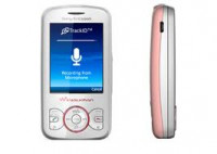 Pink And White Sony Ericsson W800