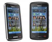 Black Nokia C-series C6-01