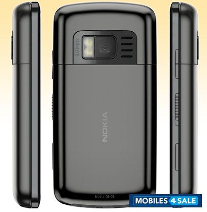 Black Nokia C-series C6-01