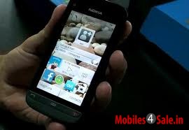 Black With Silver Nokia C5