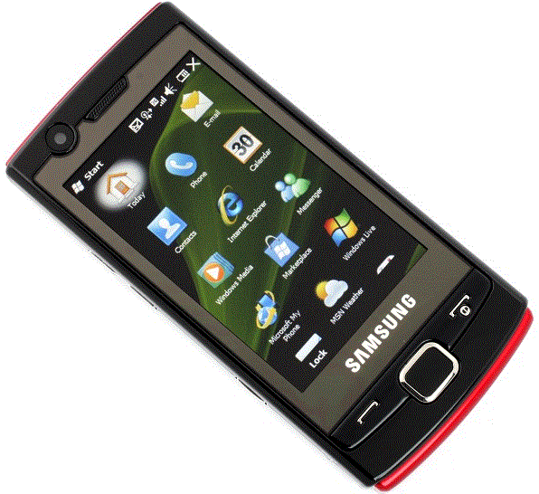 Black Samsung  gt 7300