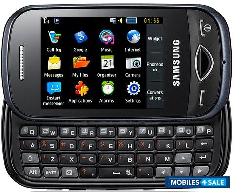 Black Samsung  corby plus GT-3410