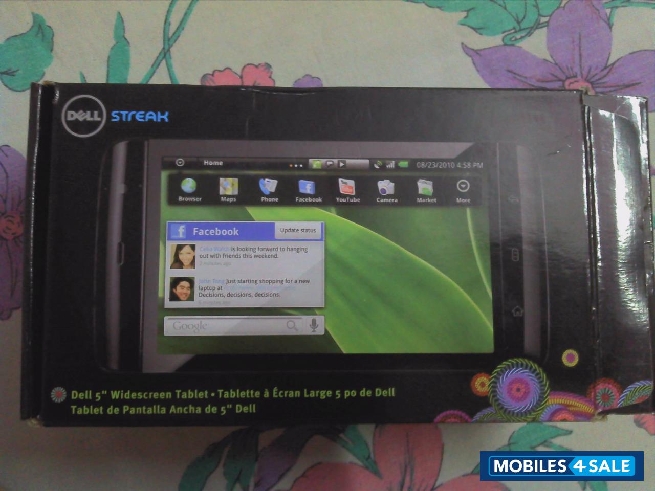 Black Dell Streak 5