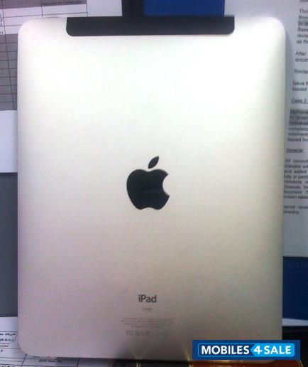 Silver + Black Apple iPad