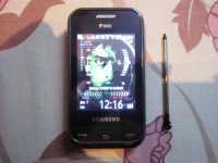 Black Samsung  Champ duos sim