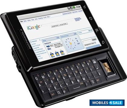 Black Motorola Milestone