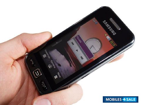 Black Samsung  star s5233