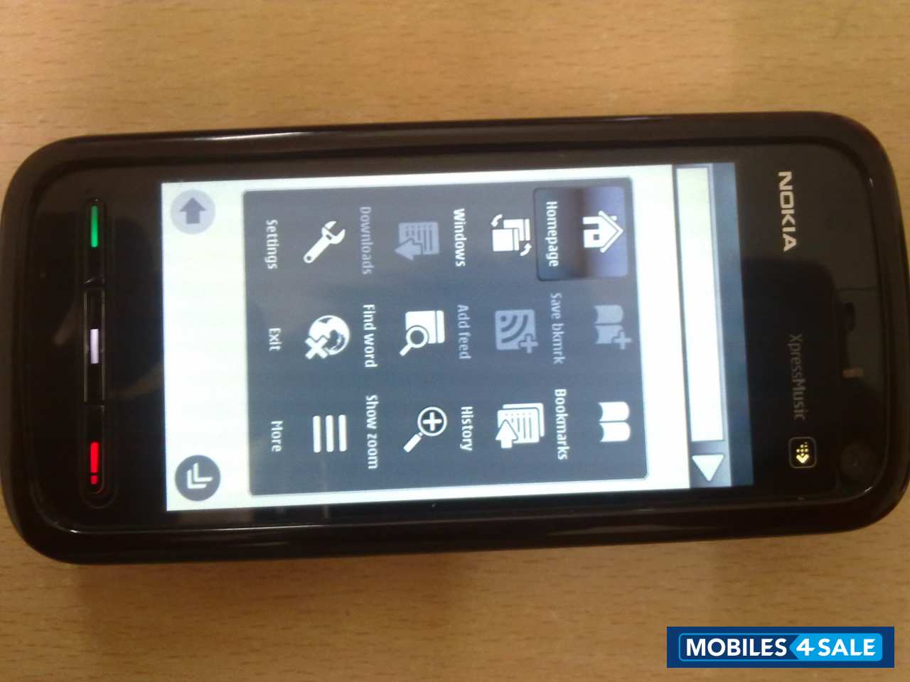 Black With Red Lining Nokia XpressMusic 5800