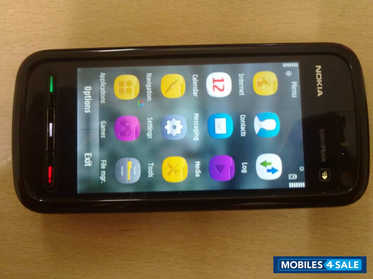 Black With Red Lining Nokia XpressMusic 5800
