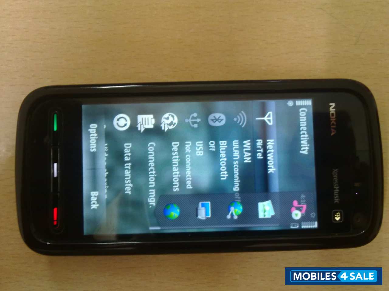 Black With Red Lining Nokia XpressMusic 5800