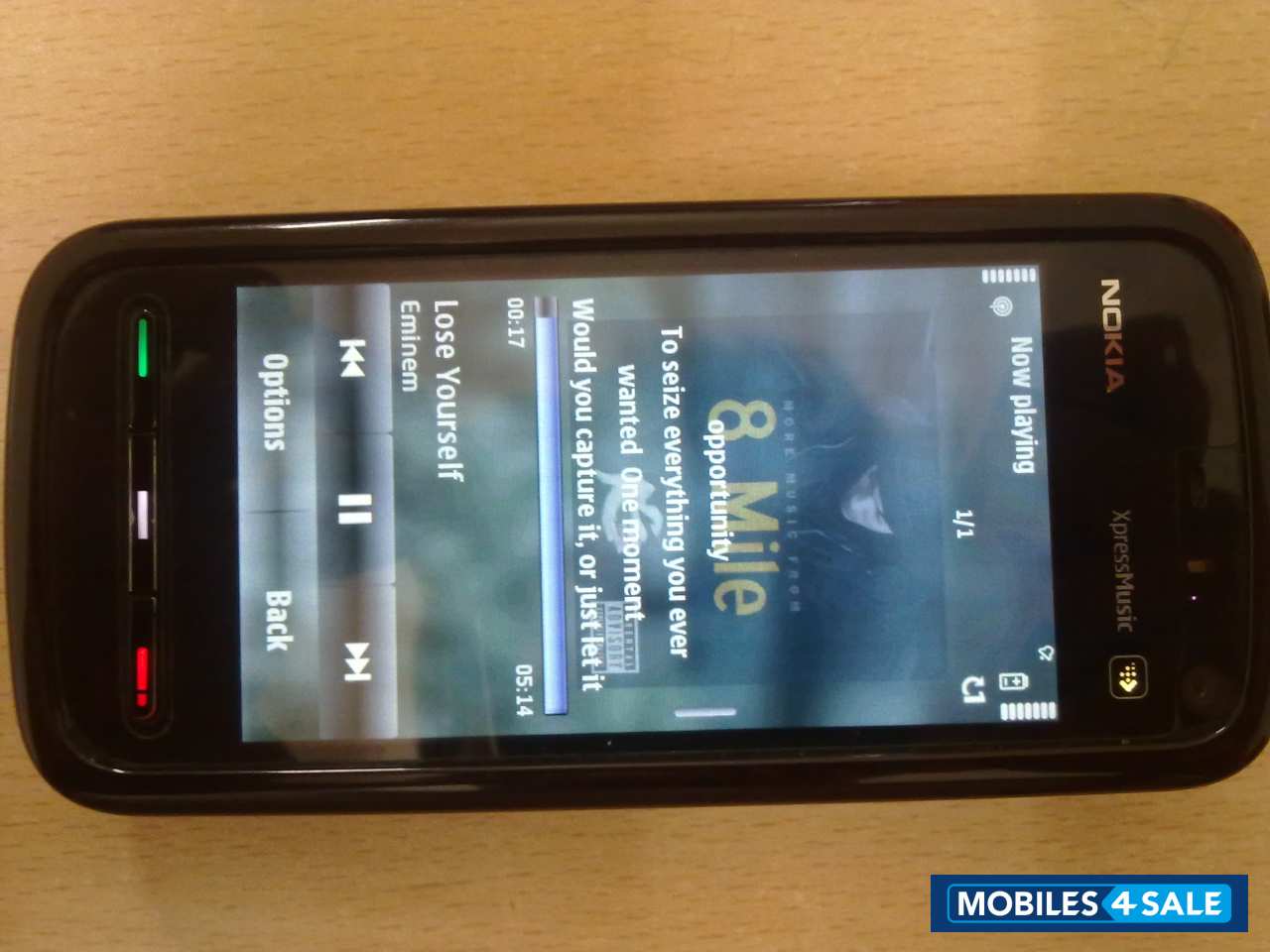 Black With Red Lining Nokia XpressMusic 5800
