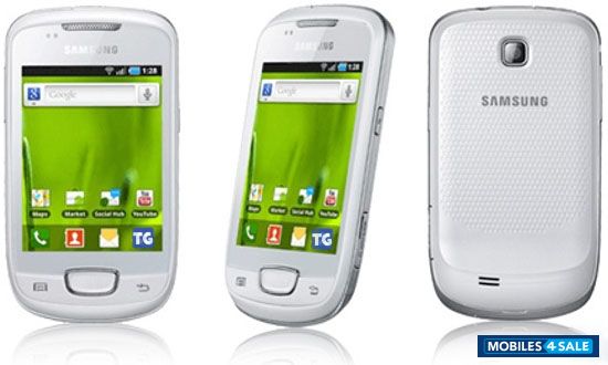 White Samsung Galaxy Pop