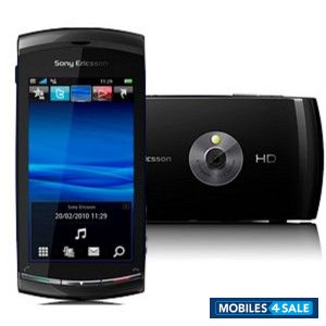 Black Sony Ericsson Vivaz U5