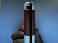 White-red Nokia XpressMusic 5300