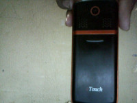 Orange-black Chinese Phone  e touch d12