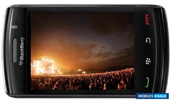 Black BlackBerry Storm