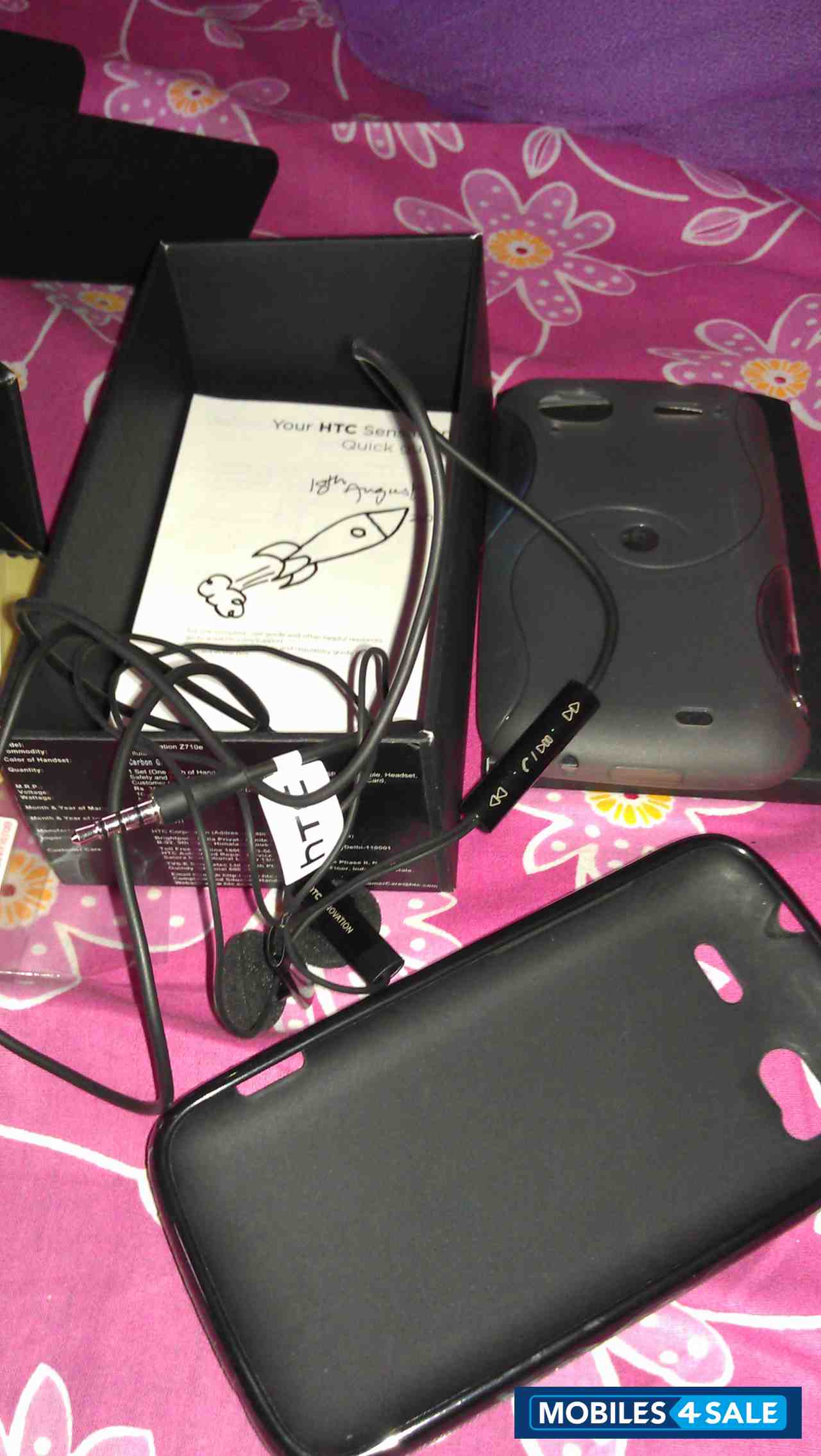 Black N Gray HTC  sensation