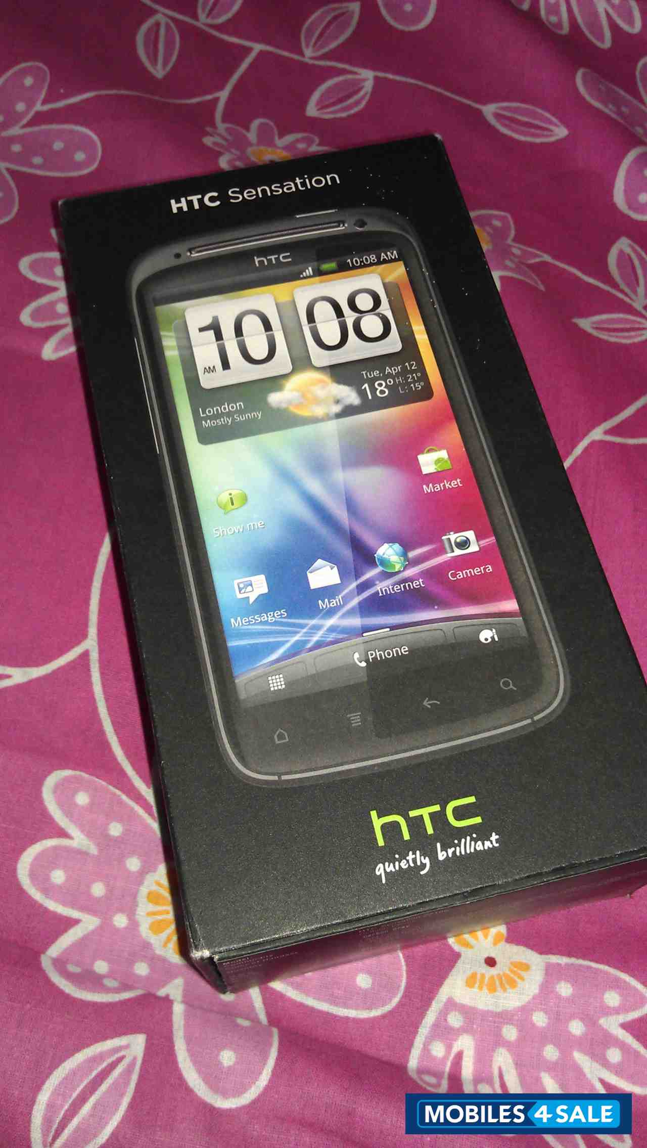 Black N Gray HTC  sensation