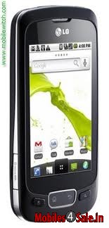 Blac And Silver LG Optimus