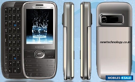 Black And Chrome Micromax  Q6