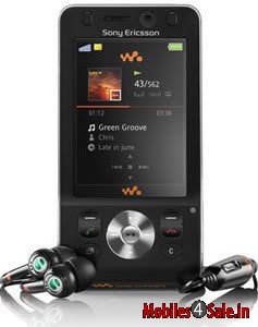 Black Sony Ericsson W910