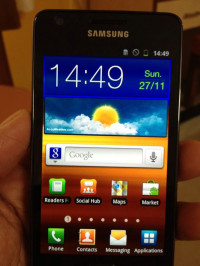 Black Samsung Galaxy S