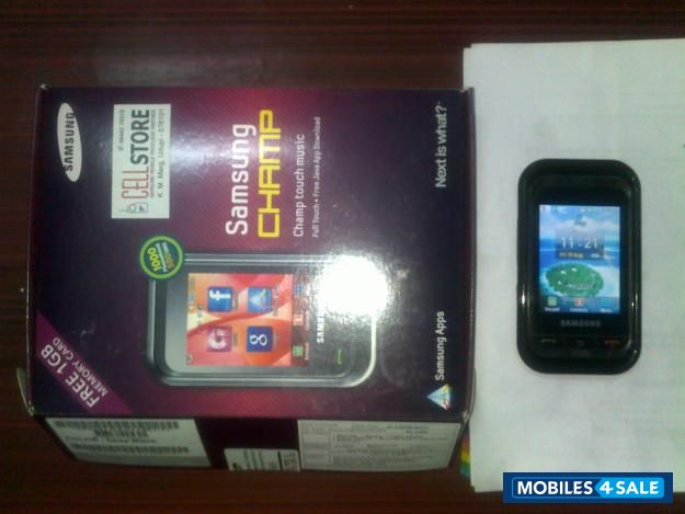 Black Samsung  GT3303 Champ