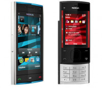 Red And Black Nokia  X3-00
