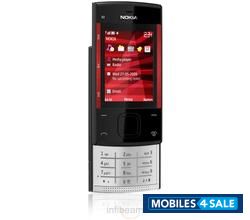 Red And Black Nokia  X3-00