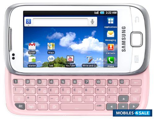 White Samsung Galaxy 5