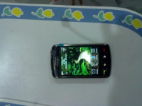 Black BlackBerry Storm