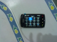 Black BlackBerry Storm