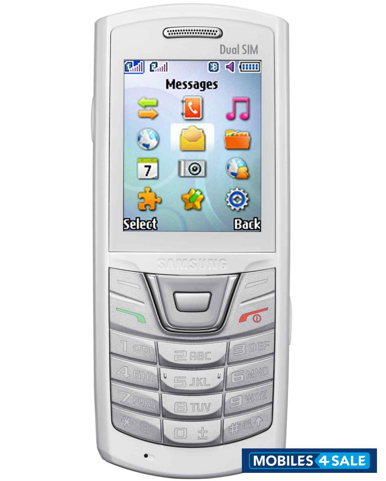 Black/white Samsung samsung c-3010 and samsung 2152