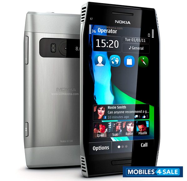 Black Nokia X7-00