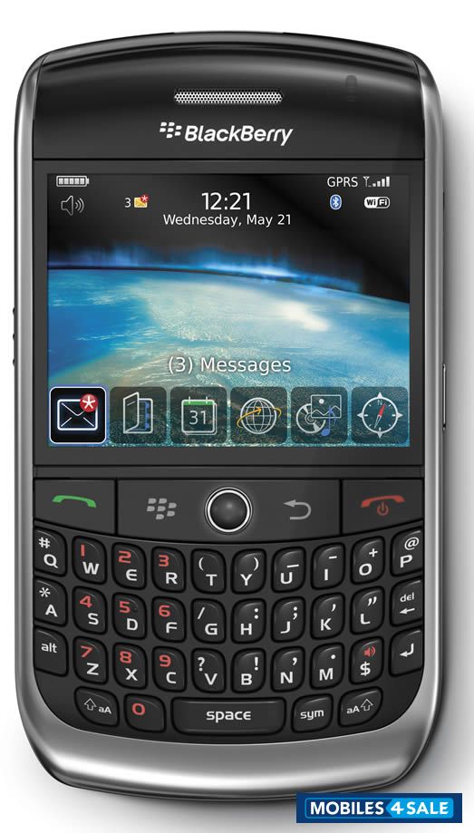 Black BlackBerry  Black berry 8300