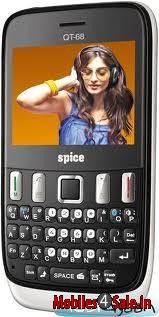Black Color Spice QT 68 WIFI