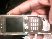 Metallic Silver White. Nokia N91