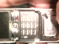 Metallic Silver White. Nokia N91