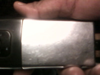 Metallic Silver White. Nokia N91